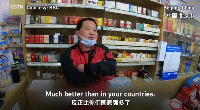 “它来自其他国家”，BBC记者“重返武汉”挖坑发问，被武汉市民怼了