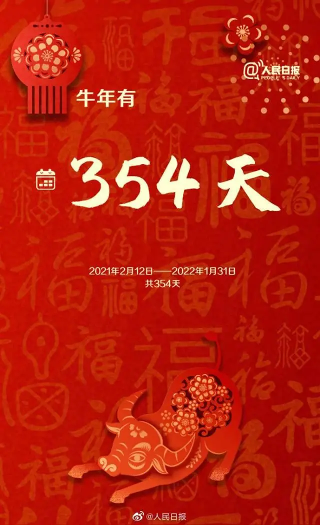 牛年只要354天！关于牛年，还有哪些常识点？