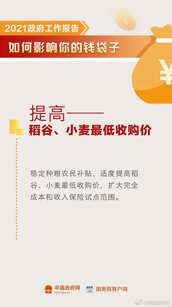 这些钱要涨、这些钱要省，看本年政府工作报告这样影响你的钱袋子！