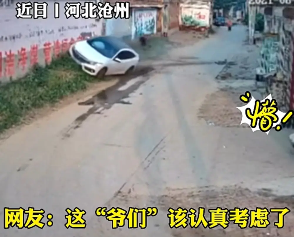 河北沧州：年轻情侣吵架后的疯狂报复，女司机竟恶意开车撞向男友