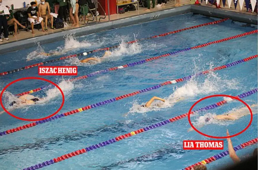 “男跨女”游泳输给了“女跨男” 美国网民蒙圈了