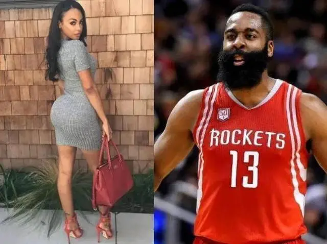 NBA女友最多的男东说念主！詹姆斯哈登的11任女一又友，齐全“膀大腰圆”