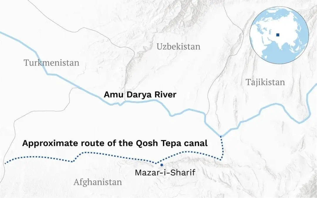 阿富汗要挖运河，中亚国家很慌
