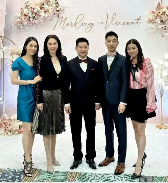 香港著名商东说念主女儿成婚邀TVB女星赴宴，现场百无禁忌唱《越难越爱》