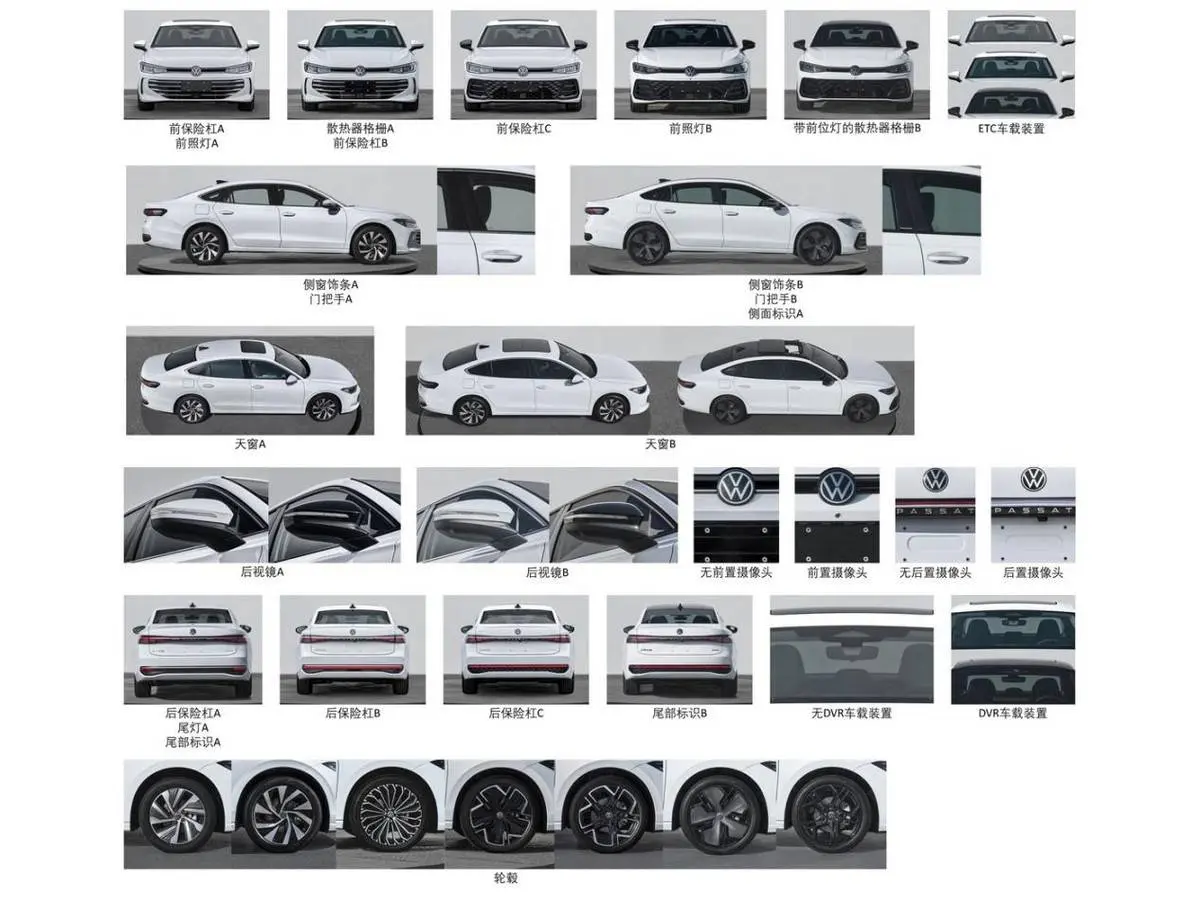 大家帕萨特PRO将于9月推出，外不雅年青动感，提供两种能源可选