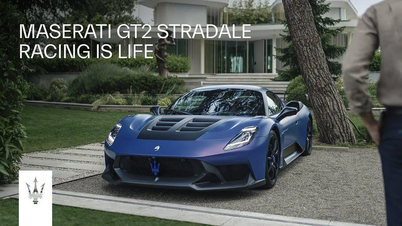 玛莎拉蒂展示 GT2 Stradale 超跑：631 马力、零百加快 2.8 秒