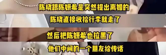 卓伟曝陈晓婚变原因炸裂，孩子遭坏心估量，网友痛批男方没包袱感