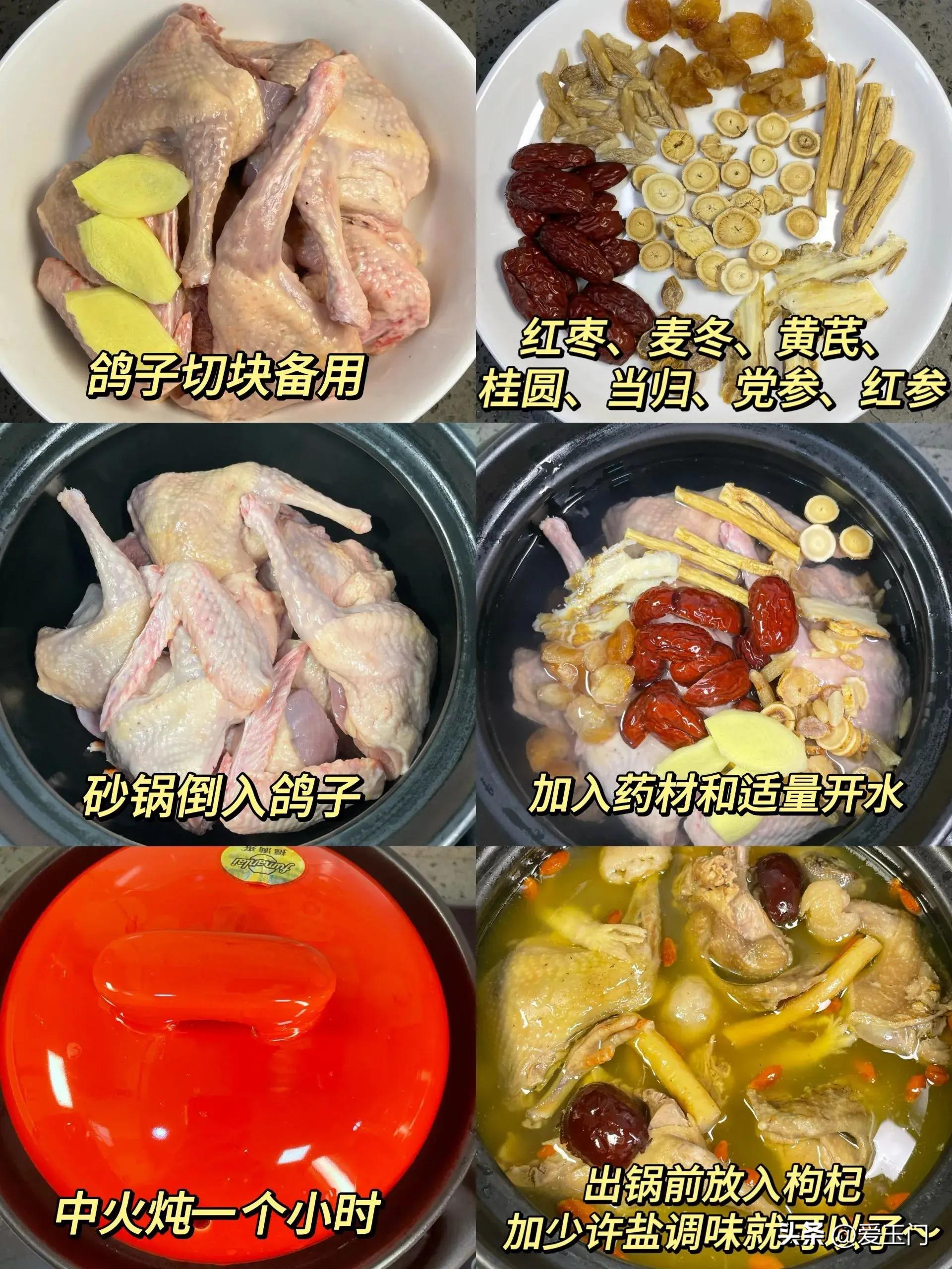 一鸽胜九鸡，4说念鸽子汤别错过，健脾养胃补气血