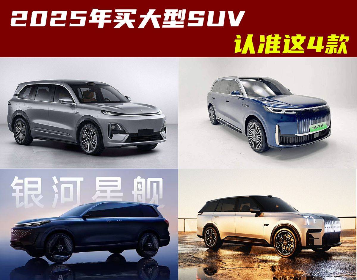 来岁念念买全尺寸大型SUV，提倡认准这4款