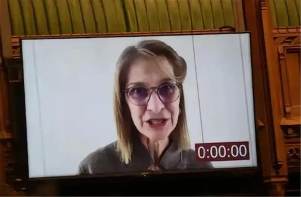 反华女议员窜港失败,自称通盘英国议员被玷辱,中方只给14字解说