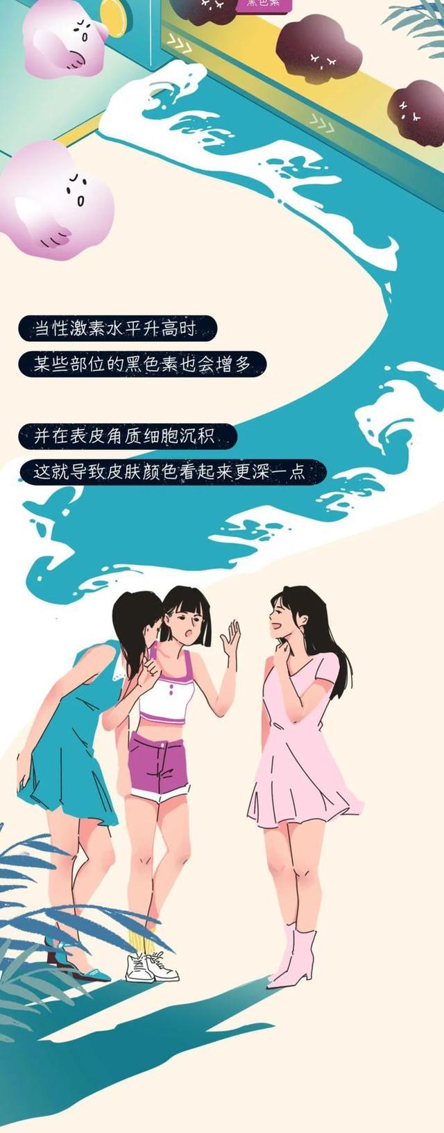 为什么女生大腿内侧总是“黑黑”的？