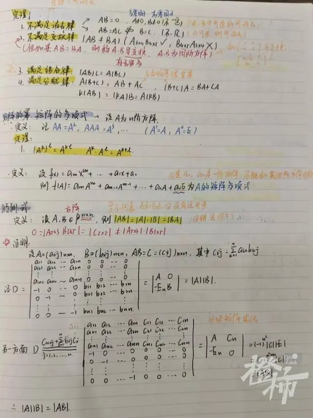 60位浙大學霸曬出學習筆記，精美得像教科書，網友說，學霸和自己的差距太大了