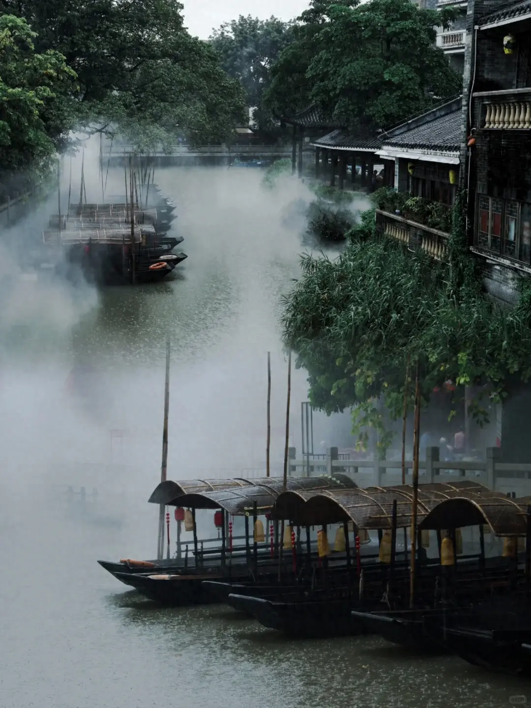 何须下江南！广州就有“画船听雨眠”的水乡，景美人少，门票免费