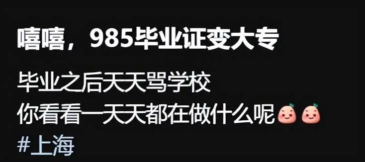 “985学历真变成大专了”，学生晒出同济毕业证书，老师通知无效